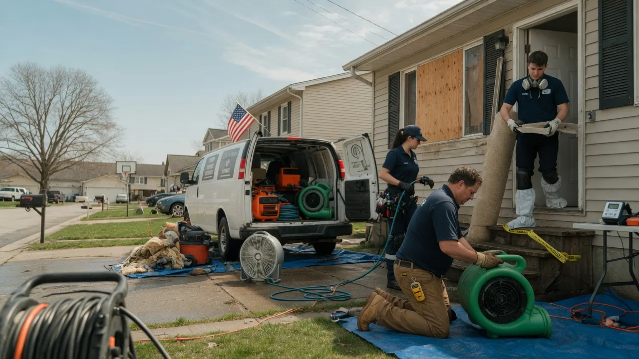 Water Damage Restoration in Salina, PA near me